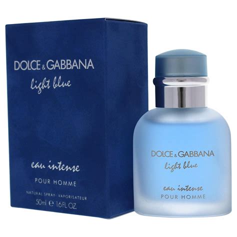 dolce gabbana light blue intense edt|dolce and gabbana unisex fragrance.